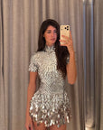 Ayla Dress Silver