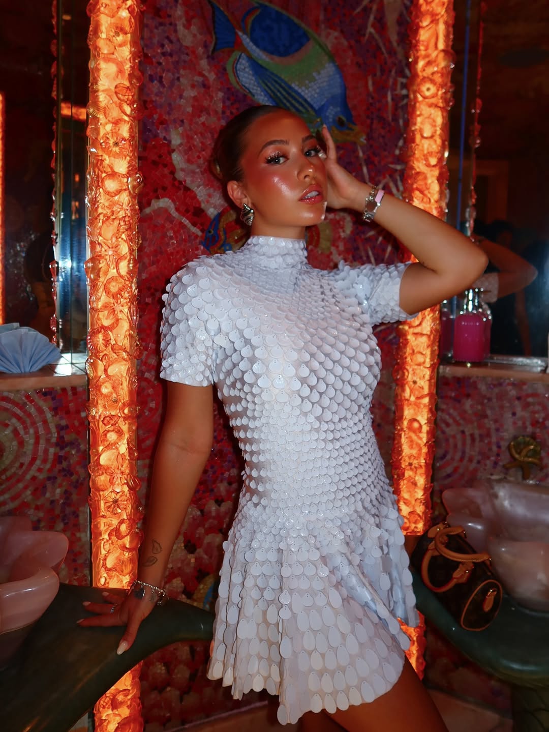 Ayla Dress White - (Limited Edition)