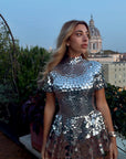 Ayla Dress Silver
