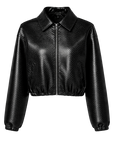 Giacca Intrecciata Black Gloss